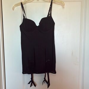 Victoria's Secret Black Lingerie Chemise